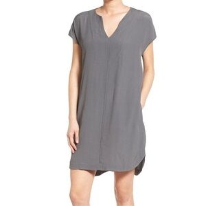 Madewell | Dujour Tunic Gray Dress